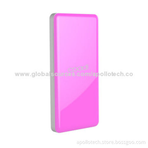 12,000mAh Travel Power Banks with 5V/1A Input, 6-7 Hours Charging Time